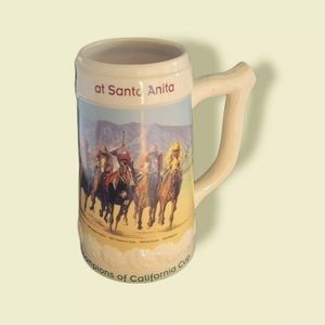 OAK TREE 2000 AT SANTA ANITA BEER STEIN LIMITED EDITION
